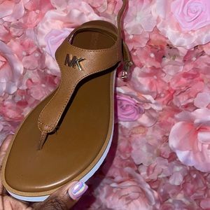 Micheal Kors camel sandals